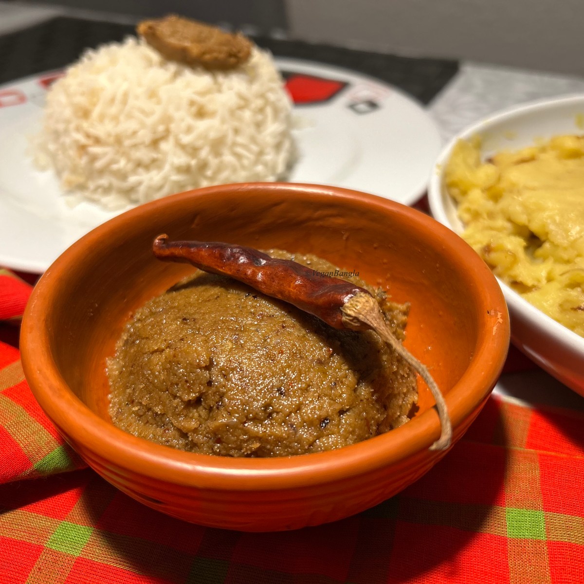 Sesame Seeds Spread – Til er Bhorrta (তিল&nbsp;ভর্তা)